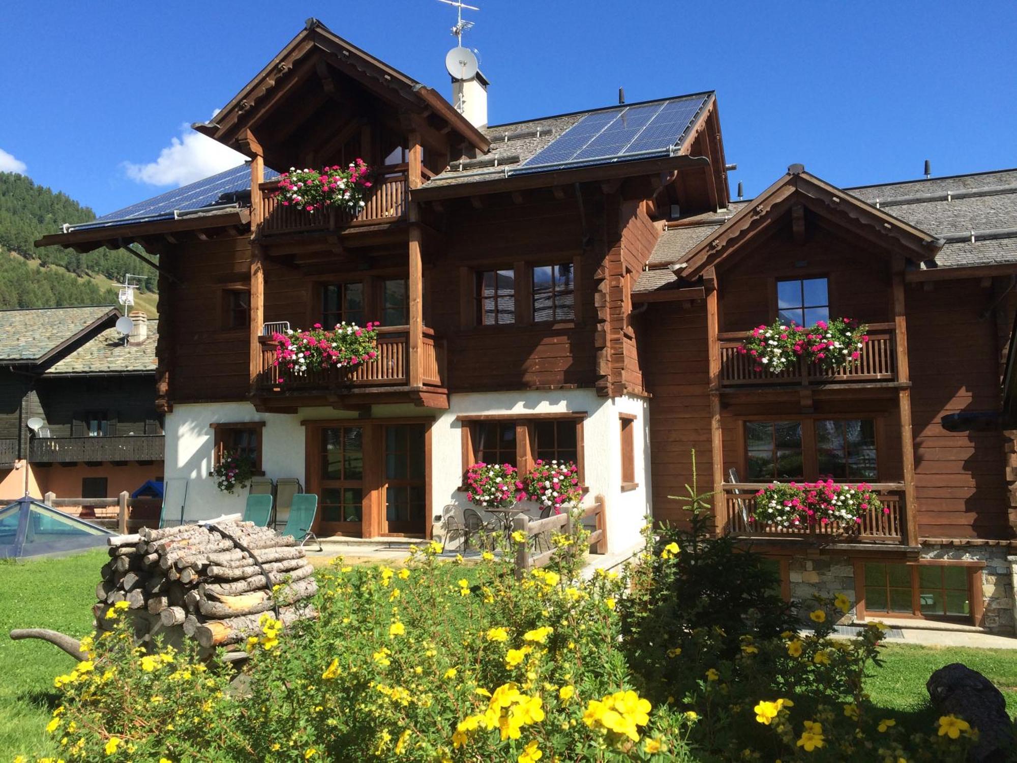 Chalet Nada Livigno Kültér fotó